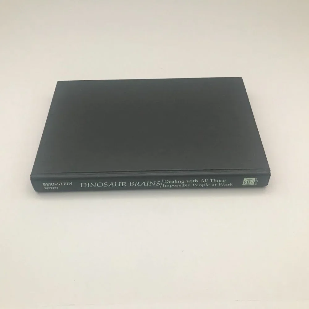 Dinosaur Brains by Albert J. Bernstein, Hardcover